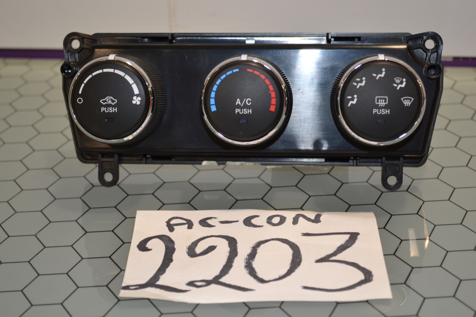 11 12 13 14 15 16 17 Jeep Patriot AC and Heater Control Used Stock #2203-AC