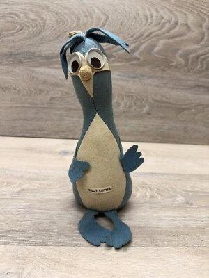 Vintage 1950s Stuart Creations Dodo Bird Krazy Kritter Hard Stuffed Animal Plush