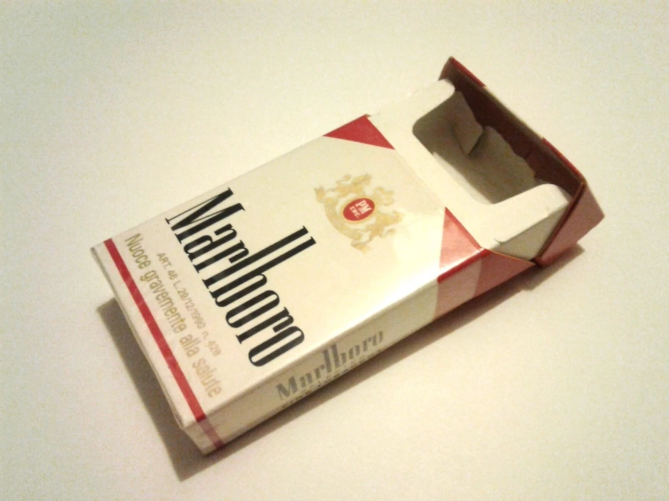 5 Pacchetti (VUOTI) Sigarette da 10 NO BARCODE Marlboro Red Lights Merit Ms Mild - Immagine 4 di 4