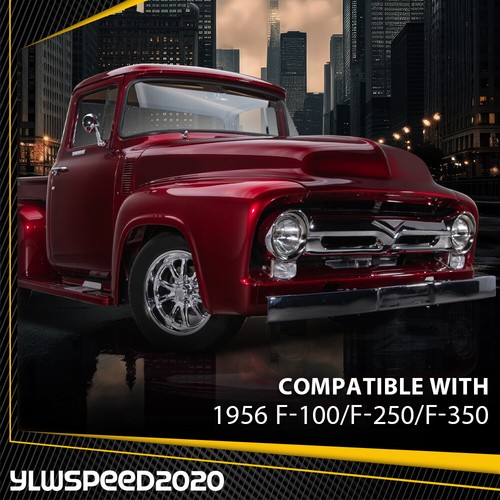 Dash Instrument Bezel Chrome New Fit For 1956 Ford F100 F250 F350 Pickup Truck - Picture 12 of 12