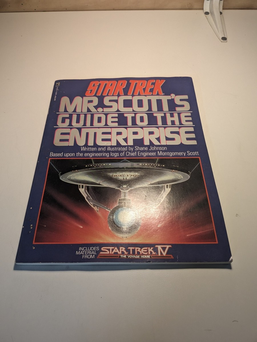 Star Trek Mr. Scotts Guide to the Enterprise - Shane Johnson