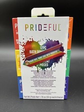 PRIDEFUL 12 Pc Rainbow Gay Pride Bath Bombs Cruelty Free Gender Nonspecific