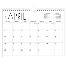 Calendar 2026-2027 - 15 Months Wall Calendar from April 2026 to June 2027, 11...