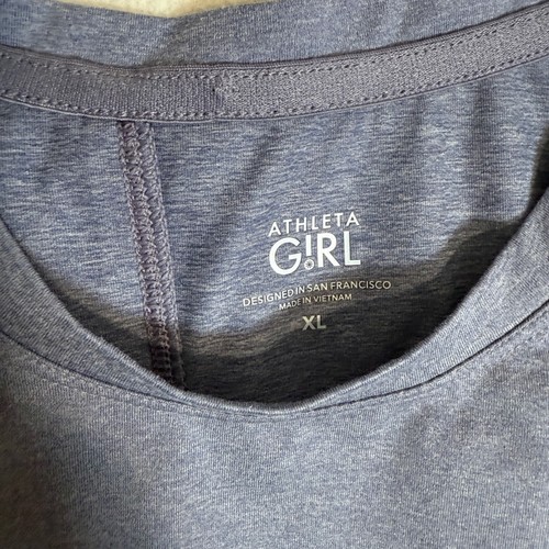 Athleta Girl Active Set Top and Leggings Athletic Wear Purple Extra Large XL - Picture 2 of 7