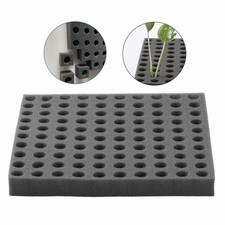 100pcs Slot Foam Hole Sponge Hydroponic Seedling Cultivation Garden Accessories 0.15 per gallon