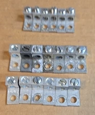 LOT OF 19 ILSCO TA-6-S TA6S  Mech Lug 4-14 1/4" 2000 Volts AL9CU