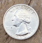 1932-S Washington Silver Quarter  XF Condition