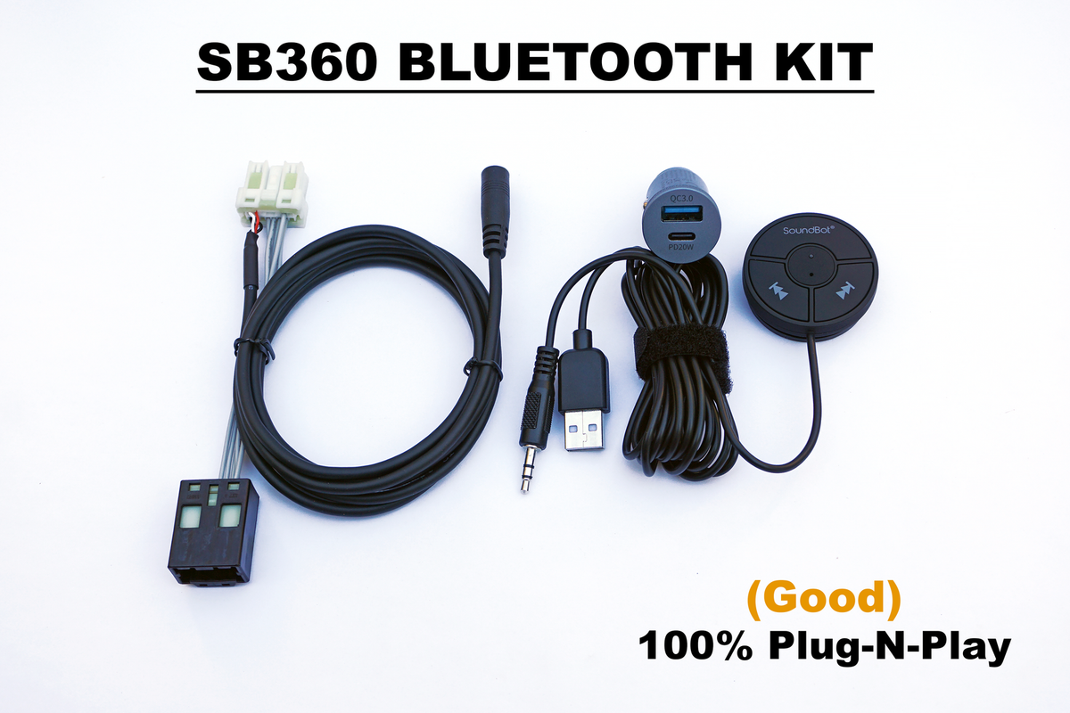 G37 / Q40 / Q60: AUX Input + Bluetooth Adapter Kits. 3.5mm BT