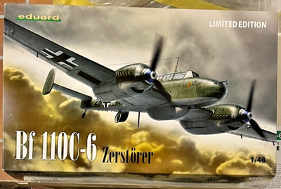 Eduard 1182 Bf 110C-6 Zerstörer Limited Edition 1:48 Brassin