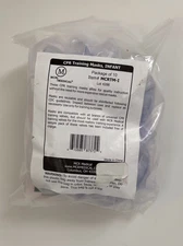 Lot of 10 MCR Medical INFANT Inflatable CPR Training Shields & Training Valves