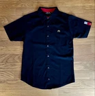 Mcdonald's Short Sleeve Shirt Black Ladies Xl Women Rare Fast Food Model Limited