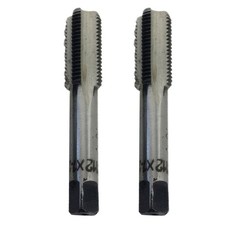 Metric Taper Tap Right 12mm X 1.25 HSS Hand Thread Metric Taper Colored
