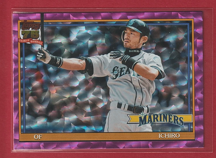 Ichiroページ 2026 Topps Series 1 - Ichiro Suzuki #T91-33 - огромный выбор по