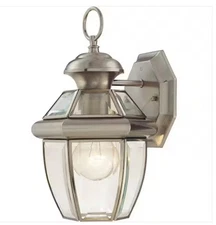 Outdoor Coach Light Volume Lighting Sconce - V9279-33 Brushed Nickel