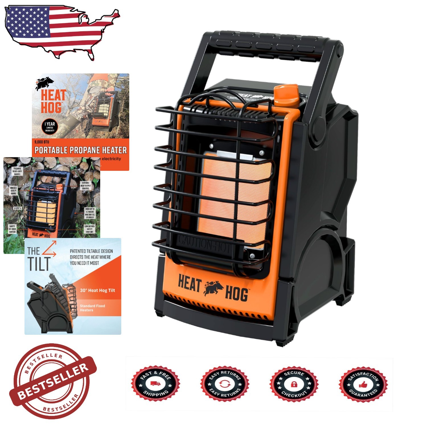 : Versatile Portable Indoor Outdoor Radiant Warmth