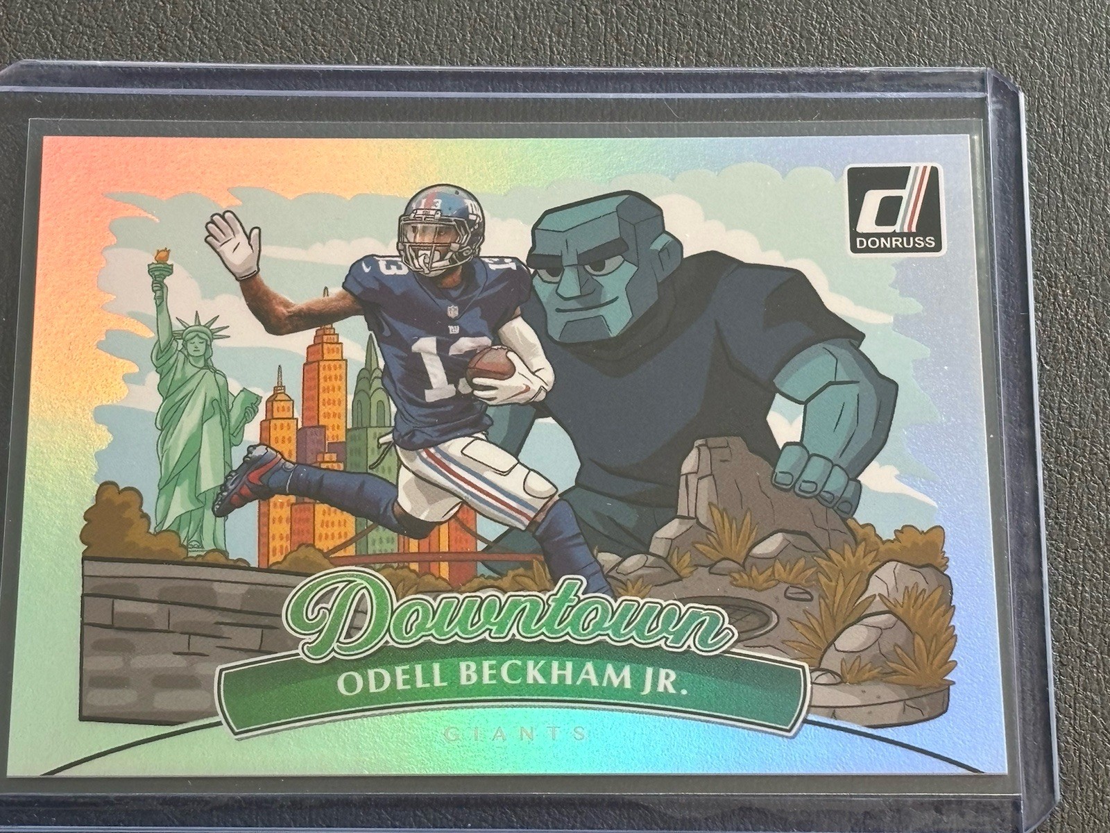 2025 Donruss Odell Beckham Jr. Downtown! Horizontal SP #9 Giants
