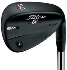 Titleist Vokey SM6 Jet Black F 52* Gap Wedge 52-8 DG S300 VG