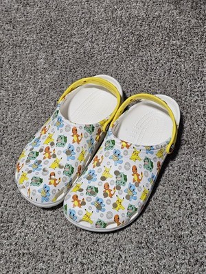 Crocs x Pokemon 2 Classic Clog Starter Limited Edition Men's Size 9 Brand New