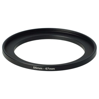 Step Up Ring Adapter 55mm auf 67mm Kamera Objektive Universal