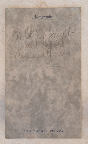 WW1 Australian Reunion programme. Artillery. Signed by DSO, MC, MID winner. 1935 - Picture 3 of 6