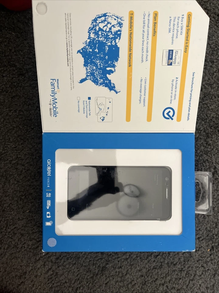 Alcatel Fierce 4 4G LTE 5.5" 16GB SmartPhone PREPAID for 'Walmart Family Mobile' - Image 2 of 4