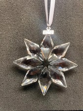 SWAROVSKI 2013 CHRISTMAS ORNAMENT -LARGE---MINT CONDITION --NO BOX -HAS DATE TAG