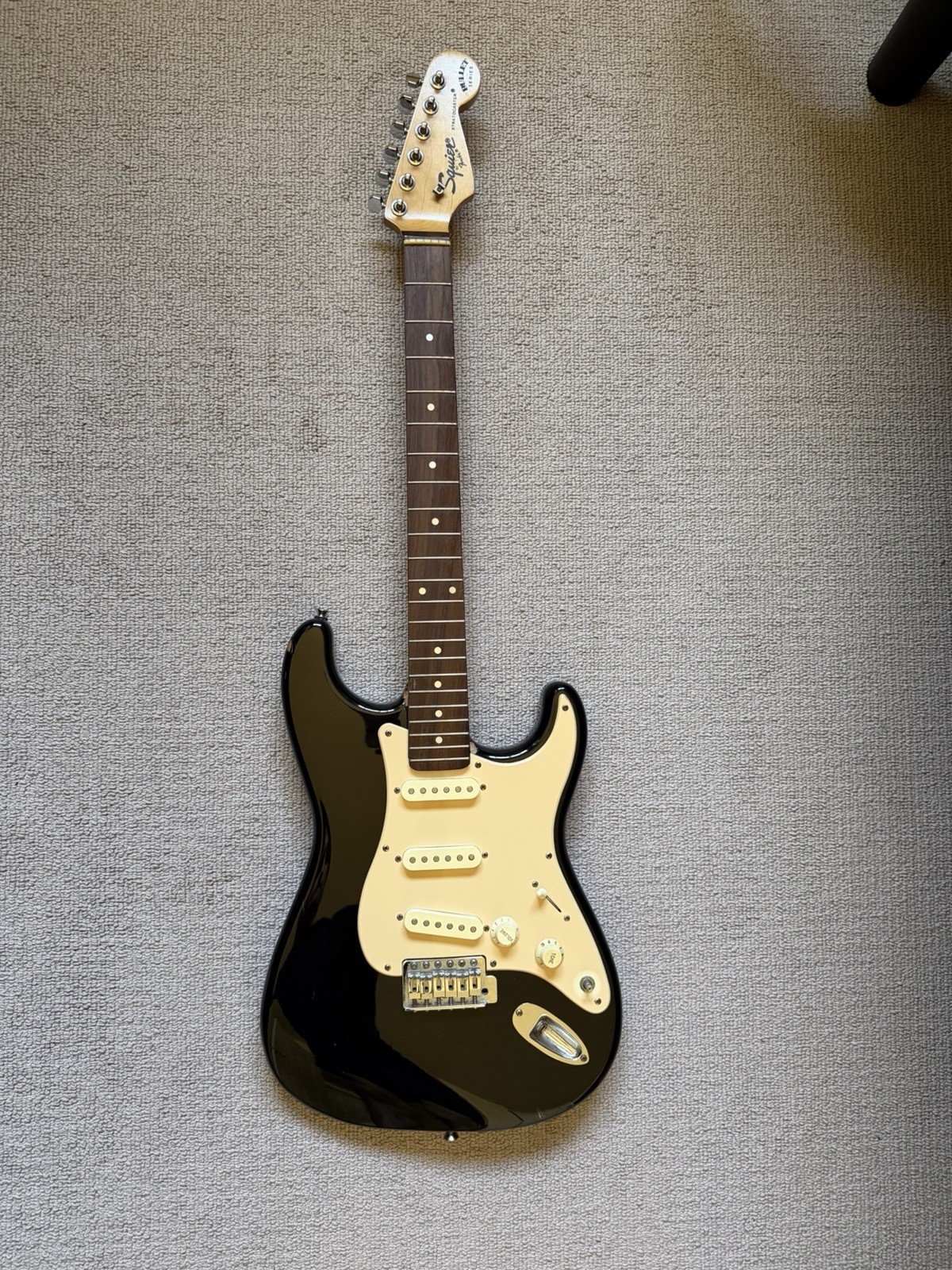 1994 Squier Bullet Series NC4 Stratocaster Full Size Alder Body Electric Guitar 