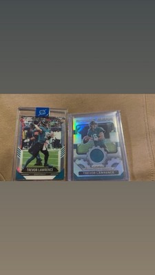 Trevor Lawrence RC Lot (4) - Timeless Treasures PATCH /399, Score SILVER HOLO