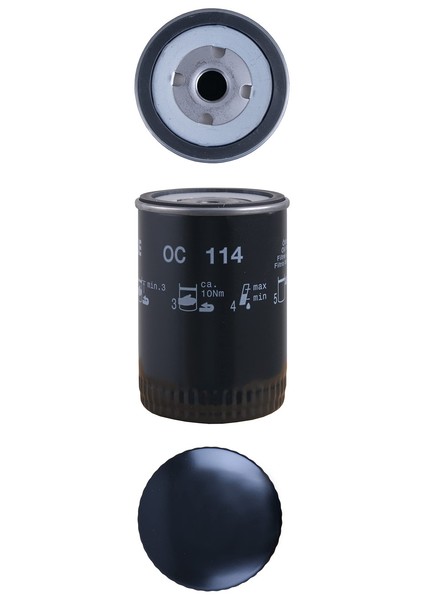ÖLfilter OC 114 Mahle FüR Renault Opel Chevrolet Hummer-image