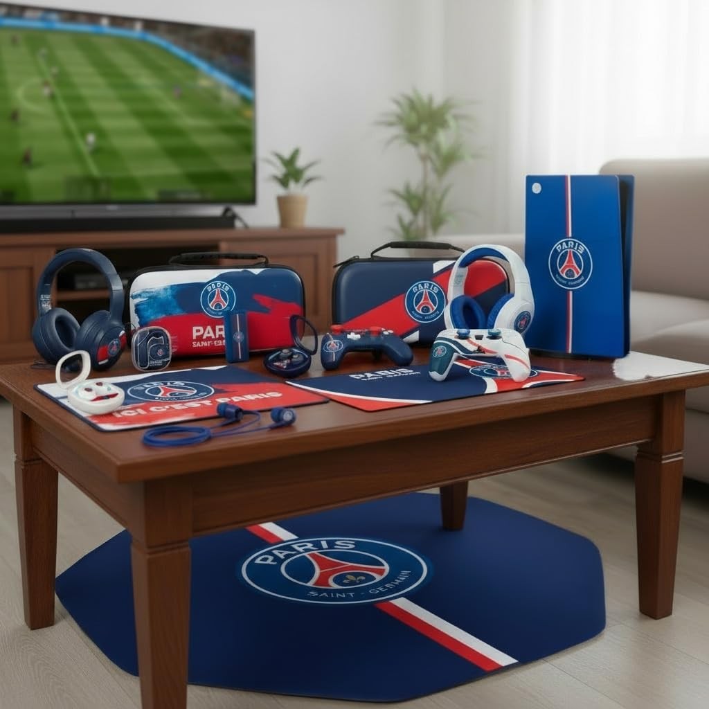 Pack d'accessoires gaming PSG Nintendo Switch et pochette de transport Switch Lite