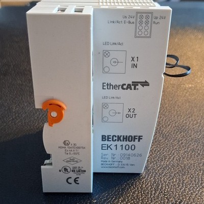 Beckhoff SPS Konvolut   EK1100, EL3162, EL4102, EL6692 EtherCAT (Gebraucht)