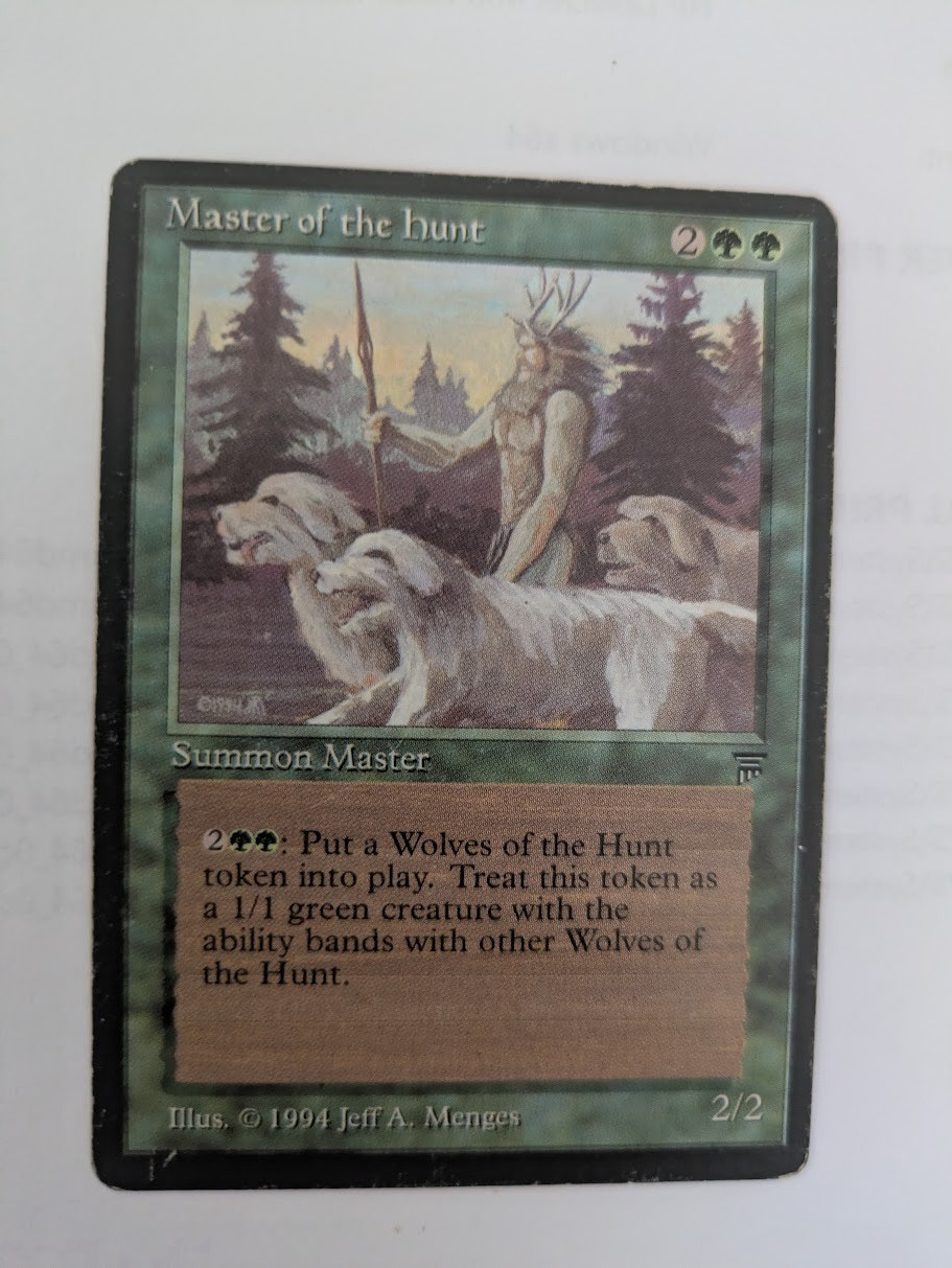 Master of the Hunt Legends MTG LP Free shipping with tracking