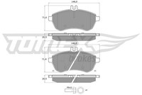 Tomex Brakes TX 16-02 Bremsbelagsatz, Scheibenbremse FüR MERCEDES-BENZ