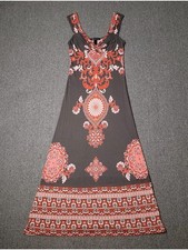 INC Womens Gray Pullover Sleeveless Maxi Empire Waist Dress Petites P