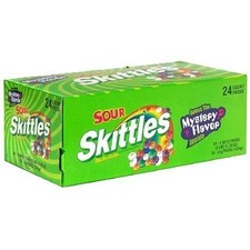 Skittles Sour Candy 1.8 oz. 24 pk.  pack of 3 