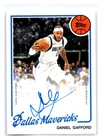 2025-26 Topps Daniel Gafford 1980-81 Topps Autograph Auto Mavericks