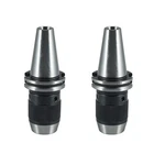 2x CAT40 APU13 Keyless Drill Chuck 1/2'' For HAAS CNC Collet Chuck Tool Holder