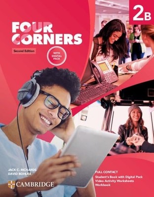 Four Corners Level 2B Full Contact with Digital Pack, Richards, Jack C.,Bohlke,