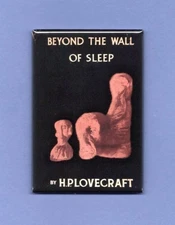 BEYOND THE WALL OF SLEEP BOOK COVER *2X3 FRIDGE MAGNET* NOVEL HP LOVECRAFT SCIFI