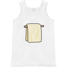 'Hanging Bath Towel' Adult Vest / Tank Top AV060549 