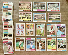 1974 Topps Baseball SER. 1 LOT (81) HOF’ers/Stars/NO DUPS (RYAN/BENCH...) #1–132