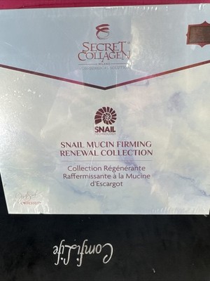 Secret Collagen Snail Mucin Firming Renewal Collection Set $4.200 Retail SET