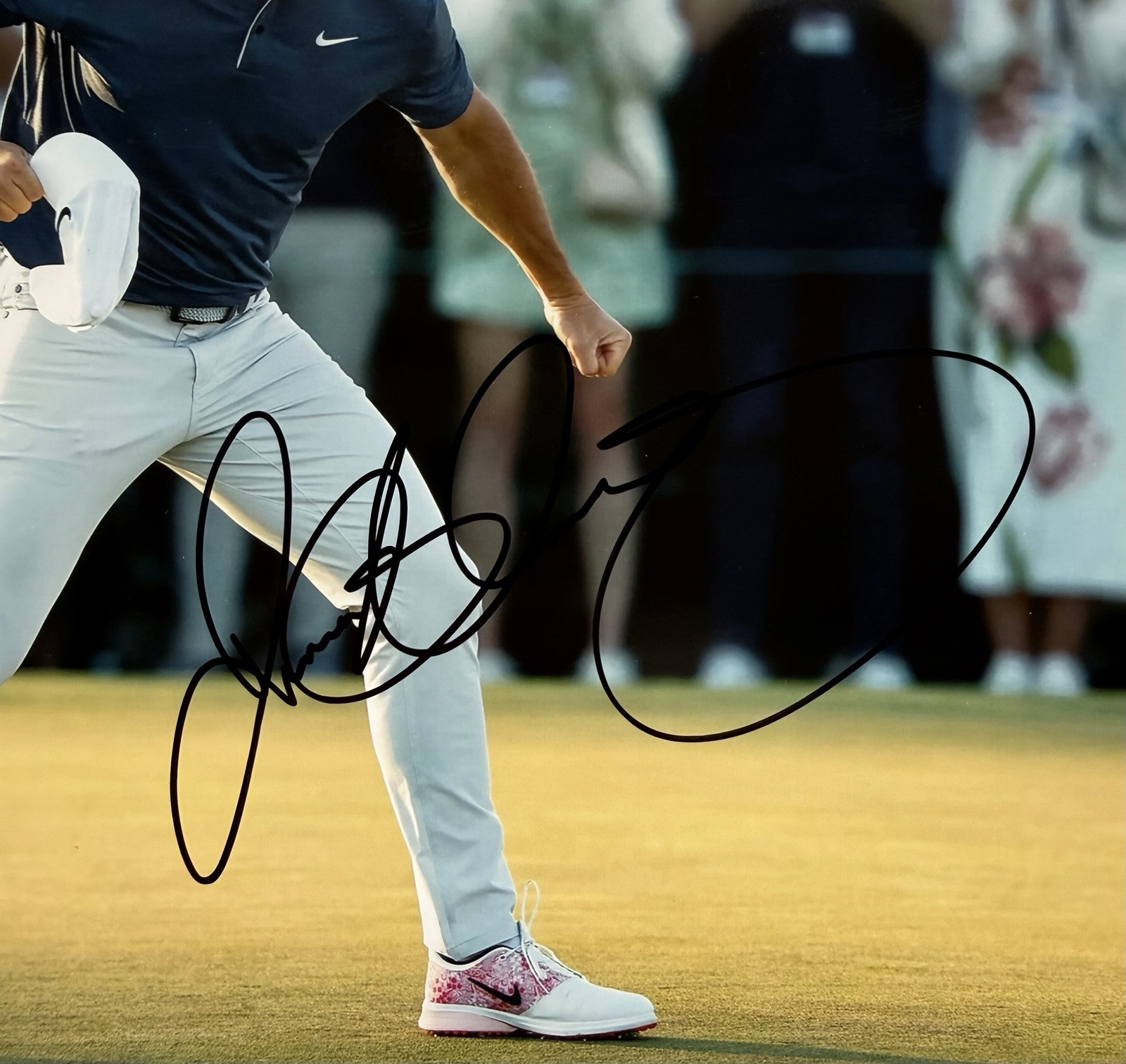 Rory Mcilroy Signed 8x10 Photo Masters Win Celebration PSA DNA COA Autograph view 2