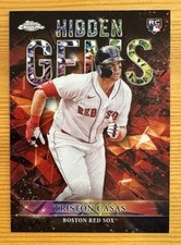 2023 Topps Chrome Triston Casas Hidden Gems RC Rookie #HG-46 Red Sox SSP