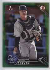 2016 Bowman Draft Draft Picks Green 83/99 Brian Serven #BD-14 00gy