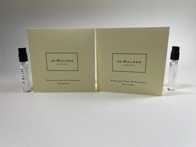 2 Jo Malone London English Pear & Freesia Cologne Sample Vial NEW & FRESH