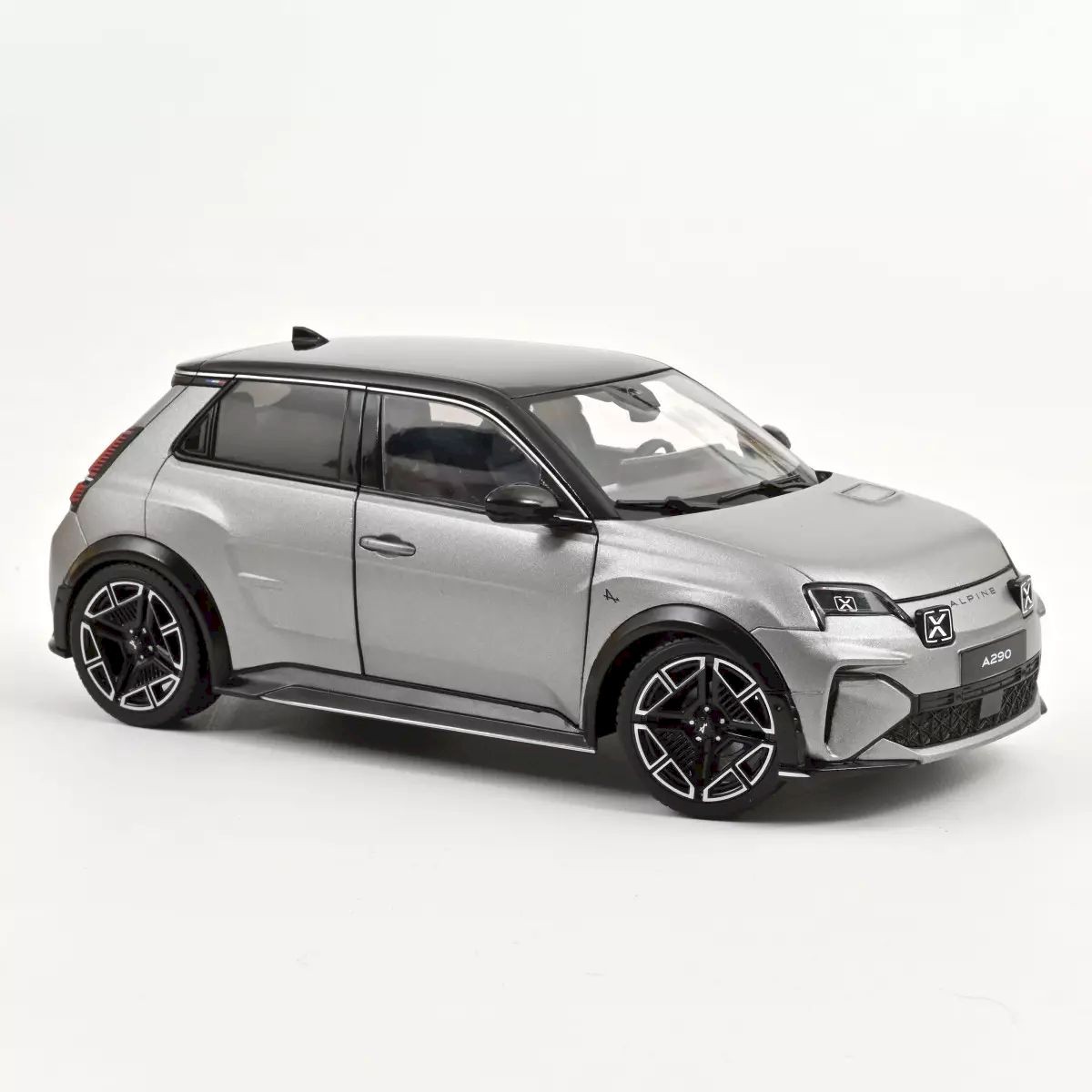 NOREV 185451 1:18 Alpine A290 GT 2025 Matt Tornade Grey and Black