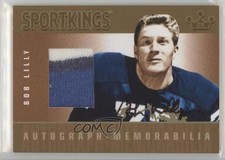 2010 Sportkings Series D Auto Memorabilia Gold Bob Lilly #AM-BL2 Auto HOF 0q3