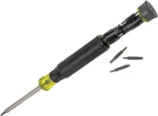 Klein Tools 32328 Precision Screwdriver, 27-In-1 Multi-Bit Screwdriver, Bits for