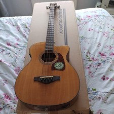 ibanez electro acoustic bass guitar AVCB9CE-NT 